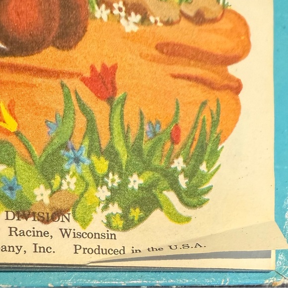 Vintage The Three Bears Whitman Publishing Tell-a-Tale Book 1952 - Picture 6 of 10